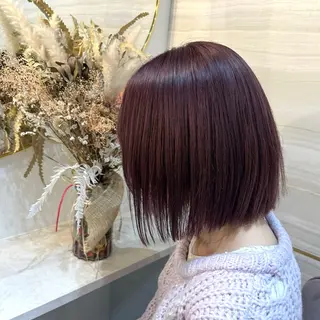 ショート カラー Rio🎀ブリーチ なし透明感♡顔周り♡のヘアスタイル