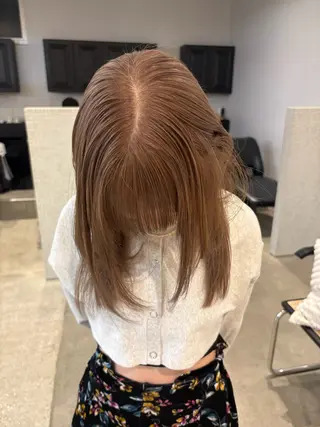 カラー 🎀RAMU🎀 暖色カラー/透明感のヘアスタイル