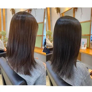 ミディアム カラー 和歌山髪質改善 那須優太のヘアスタイル