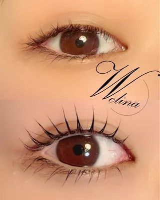 マツエク・マツパ Welina HIROのマツエク・マツパデザイン