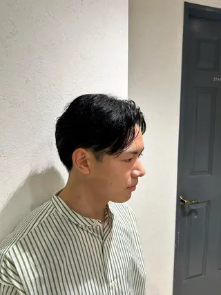 ショート カラー メンズ 保坂 駿太郎のヘアスタイル