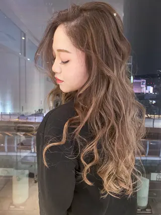 ロング カラー welring hair salonのヘアスタイル