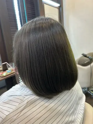 ミディアム カラー Re-PEP 大城のヘアスタイル