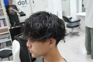 パーマ メンズ ✨️ツイスパ波巻き特 化小杉澪生✨️のヘアスタイル