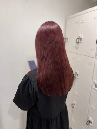 ロング カラー 🎀暖色/ラベンダー /paru🤍のヘアスタイル