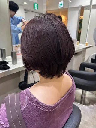 ショート カラー Ｖｉｏｔ  銀座 樋口 桃佳のヘアスタイル