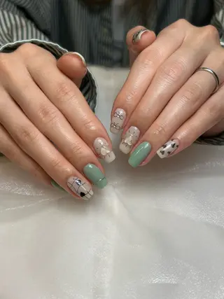 ネイル nico +所属・nico + 鷲野のネイルデザイン