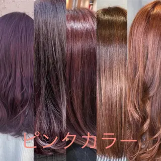 カラー 髪質改善⭐️ 桜場のヘアスタイル
