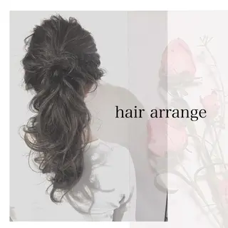 ヘアアレンジ 石川 理恵のヘアスタイル