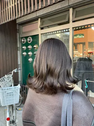 ミディアム カラー ヘアアレンジ 🫧ヒシダアキ taboo.i🫧のヘアスタイル