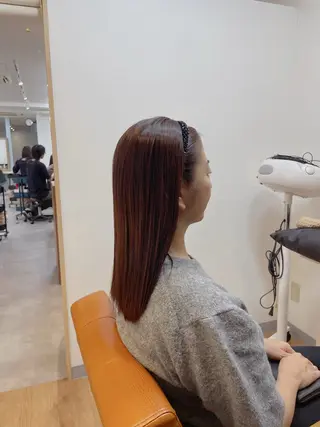 ロング lore 中村かれんのヘアスタイル