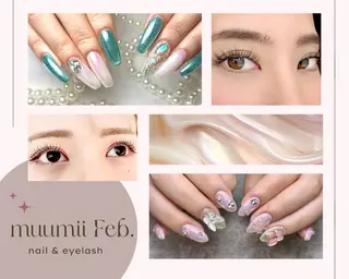 ネイル ネイル&アイラッシュmuumii.feb所属・ネイルサロン muumii.febのネイルデザイン