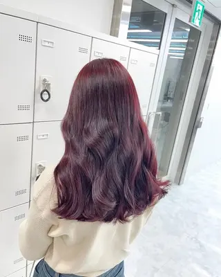 ロング カラー みう/仙台/暖色/ 艶髪/顔周りカット/のヘアスタイル