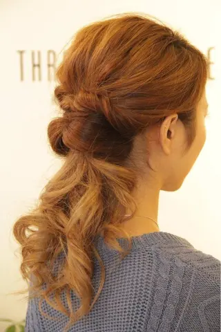 ヘアアレンジ 吉岡 三四朗のヘアスタイル