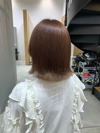 ショート カラー ヘアアレンジ yuka .のヘアスタイル