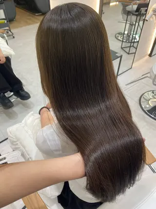 ロング 髪質改善/艶カラー 🎀レイヤーカットのヘアスタイル