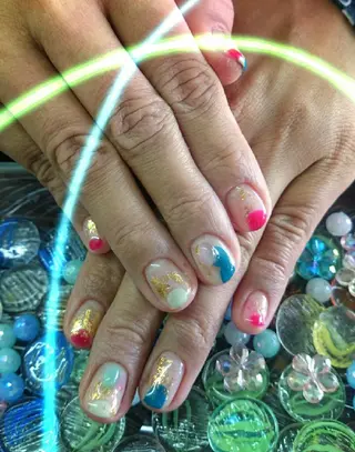 ネイル 與儀 知佳のネイルデザイン