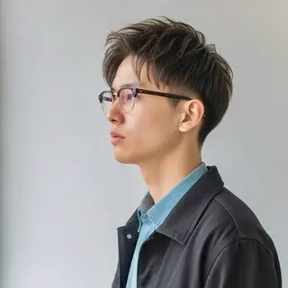 ショート カラー パーマ メンズ 🎸メンズ/パーマ/ ショート🎸工藤達哉のヘアスタイル