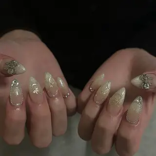 ネイル 直方市ネイルサロン minuitのネイルデザイン