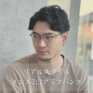 ショート カラー パーマ メンズ 朝楽メンズパーマ 🥇メンズカット吉田のヘアスタイル