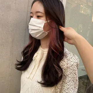 ロング カラー 🪭risa 暖色/レイヤー🪭のヘアスタイル