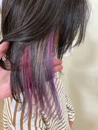 カラー SALOWIN栄 高須大貴のヘアスタイル