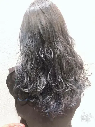 カラー パーマ 平川 直子のヘアスタイル