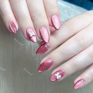 ネイル 長いだし/スカルプ/ パラシェルN.oneのネイルデザイン