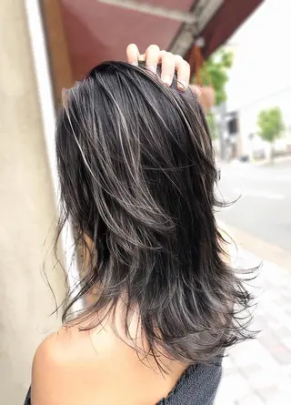 セミロング 【shower】 yousuke代表のヘアスタイル