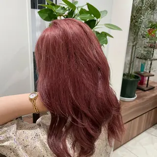 セミロング カラー ヘアアレンジ 小白井 由美のヘアスタイル