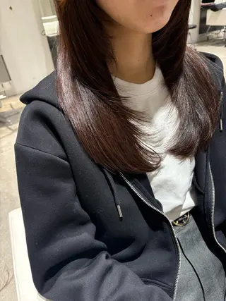 ロング milli所属・西脇 久玲愛のヘアスタイル