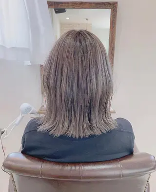 ミディアム カラー Etoile HAIR SALONのヘアスタイル