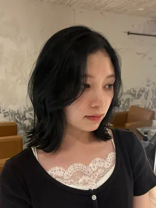 ミディアム bococa |向ヶ丘遊園/マナカのヘアスタイル