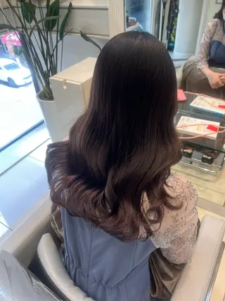 ロング 銀座/カラー 🎀momo🎀のヘアスタイル