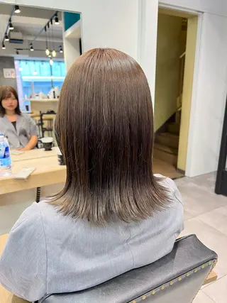 ミディアム カラー 🌞レイヤー×カラー 前川那津美🌞のヘアスタイル