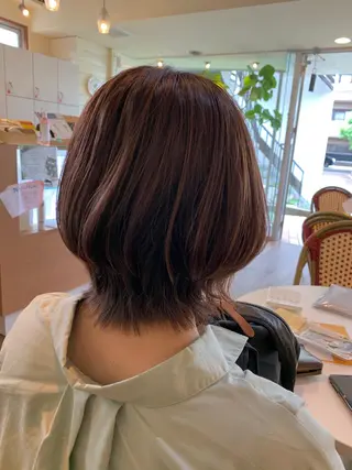 ショート 小杉輝/ショート /艶カラー✨のヘアスタイル