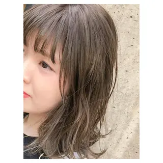 ミディアム カラー センスをお届けします 大谷将生infpのヘアスタイル