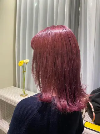 カラー qpula misuzuのヘアスタイル
