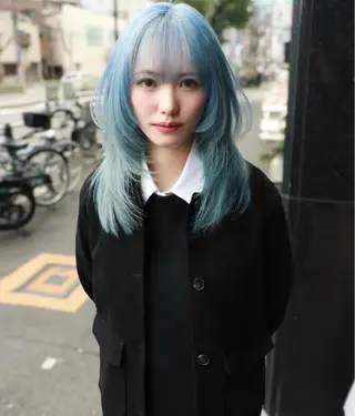 カラー 🧡色落ちまで2度 楽しめる🧡ヨシキのヘアスタイル