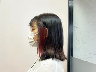 セミロング 大林 千尋のヘアスタイル