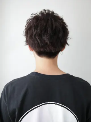 パーマ メンズ レイヤーカット✂️ 横浜No1♡下鳥翔子のヘアスタイル