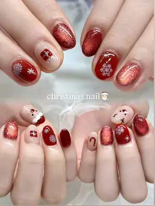 ネイル 🎀チーク/ちゅるん 🫧chisa🎀のネイルデザイン