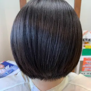 ショート パーマ 縮毛矯正/山根勇平 /完全マンツーマンのヘアスタイル