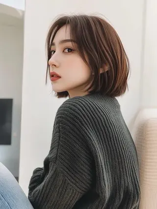 ショート 【美ボブ.艶カラー. 梅田茶屋町】midoのヘアスタイル