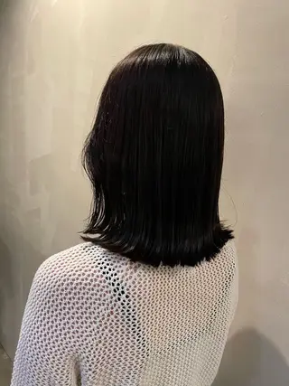 ミディアム Heath 姪浜 ⌇フタバのヘアスタイル