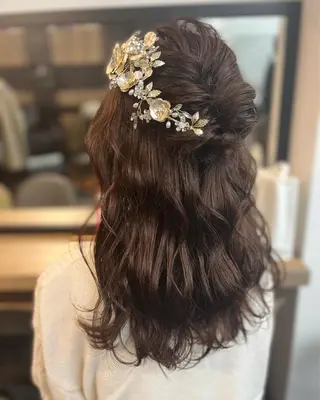 ヘアアレンジ 川畑 花菜のヘアスタイル