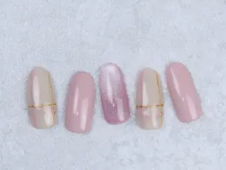 ネイル 長谷川 奈緒美のネイルデザイン