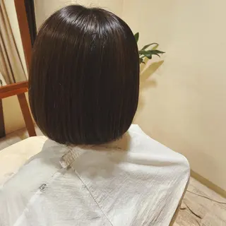 ショート CLUTCH/顔周り 髪質改善/艶カラーのヘアスタイル