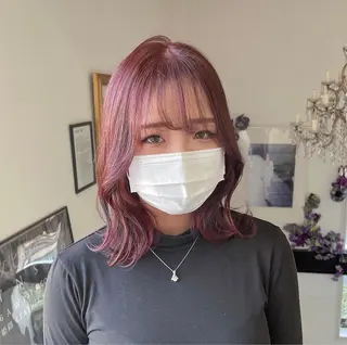 ミディアム 佐藤 香太のヘアスタイル