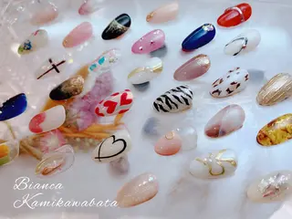 ミディアム bianca上川端店 川崎のネイルデザイン